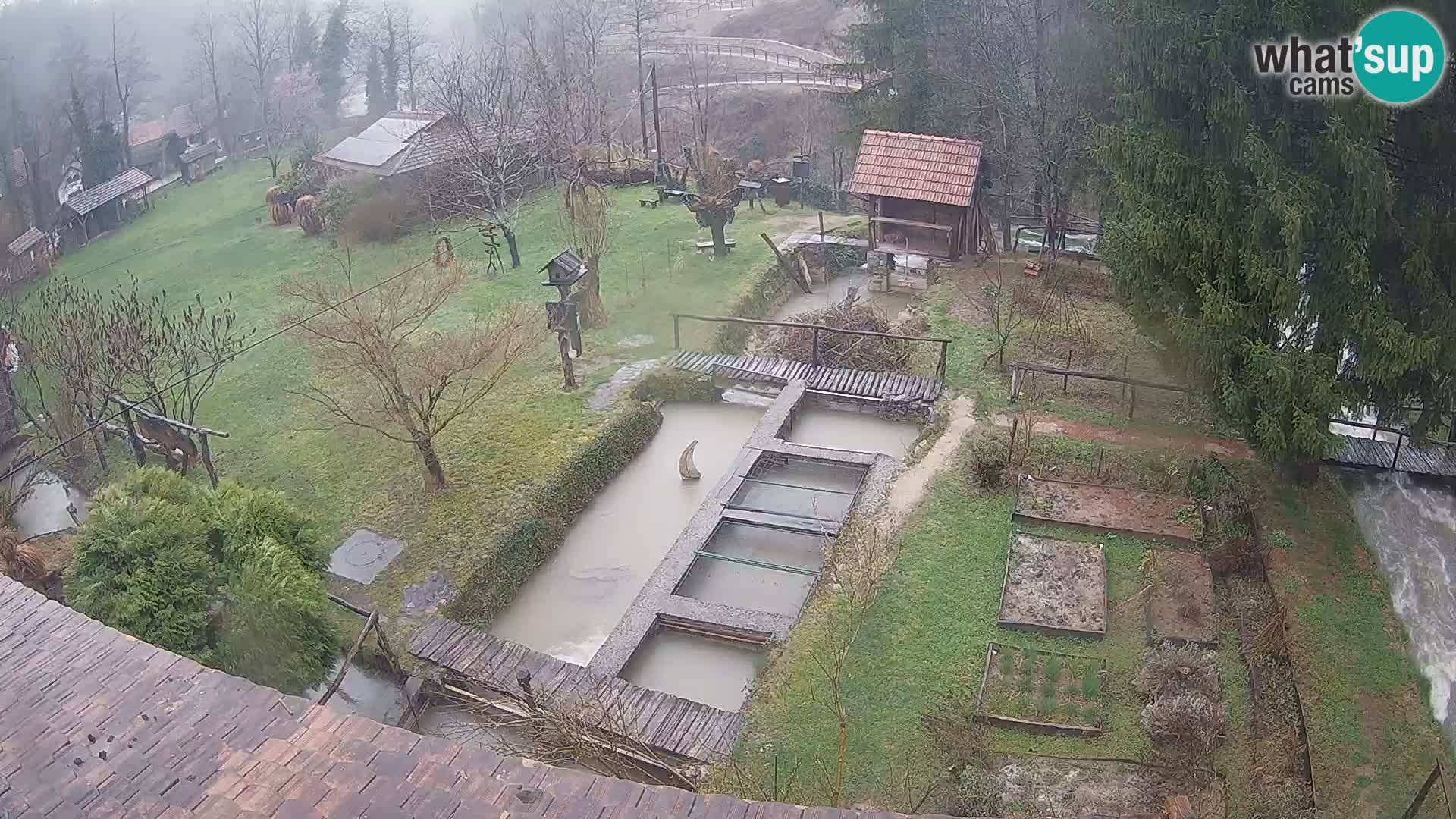 Live-Webcam Rastoke – Fluss Slunjčica – Kroatien