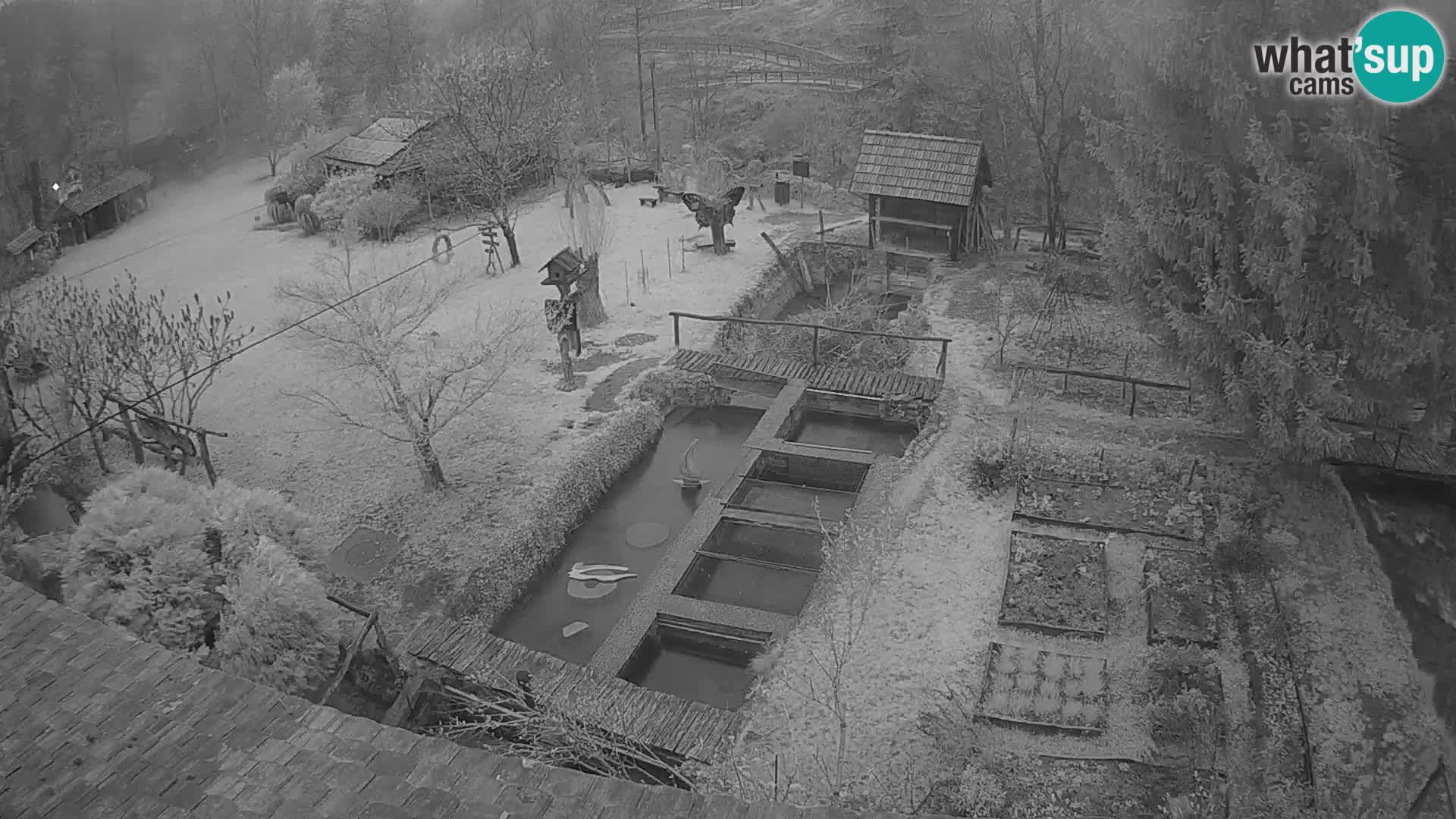 Webcam en direct Rastoke – rivière Slunjčica – Croatie