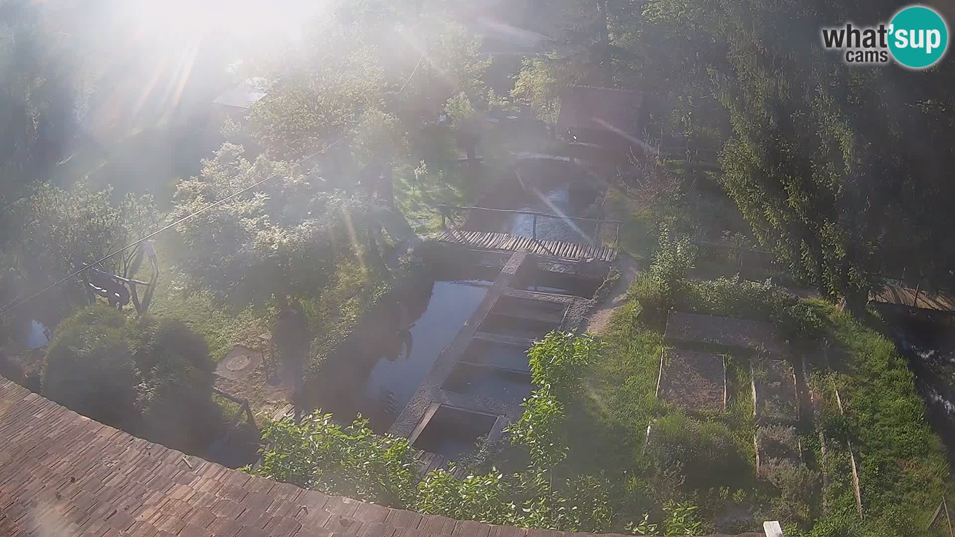 Live webcam Rastoke – fiume Slunjčica – Croazia