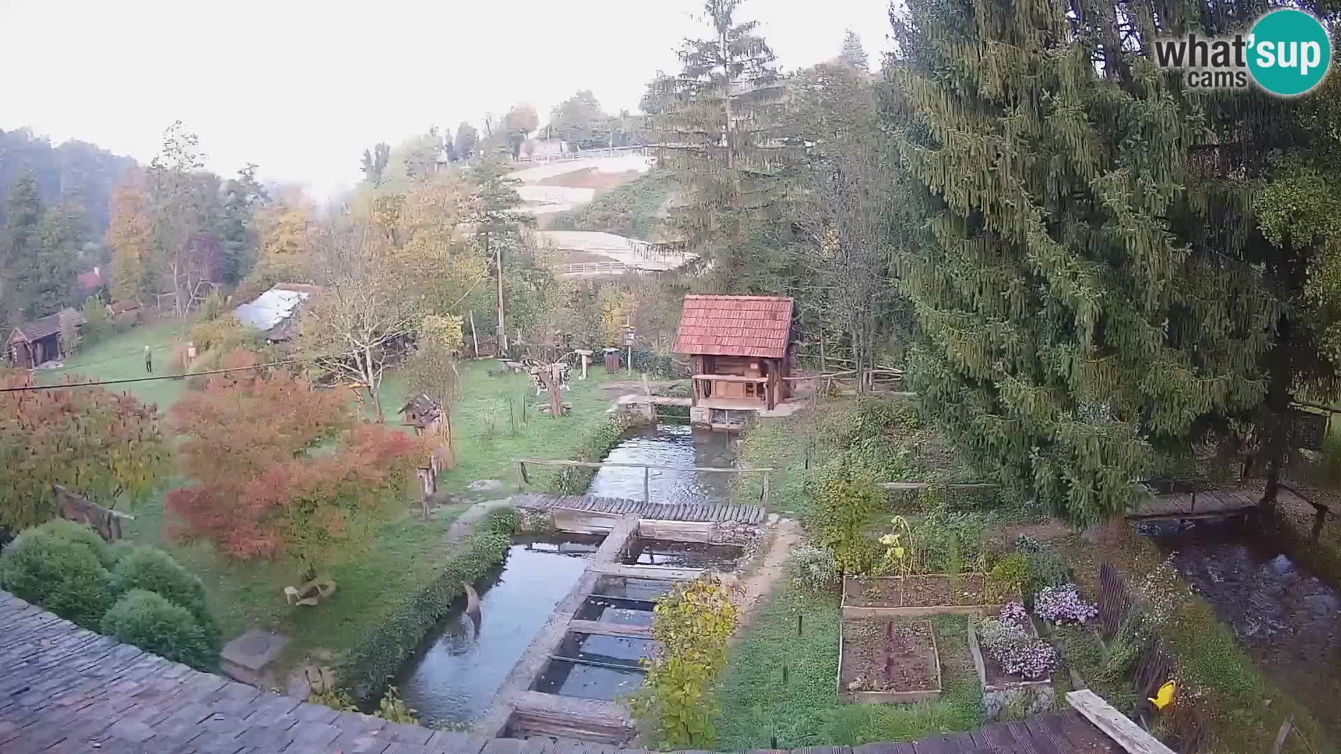 Live webcam Rastoke – fiume Slunjčica – Croazia