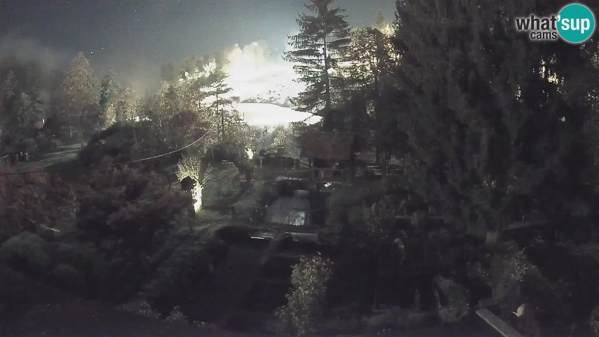 Spletna kamera v živo Rastoke – reka Slunjčica – Hrvaška