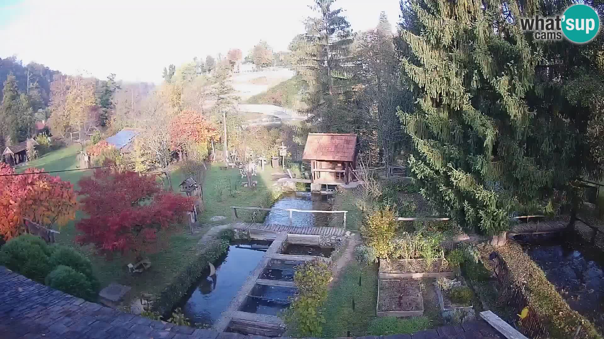 Live webcam Rastoke – fiume Slunjčica – Croazia