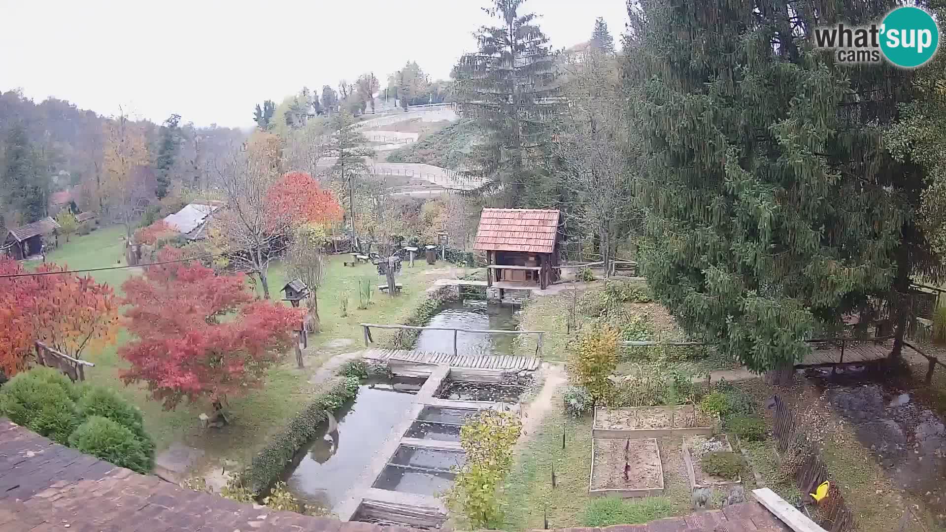 Live webcam Rastoke – fiume Slunjčica – Croazia