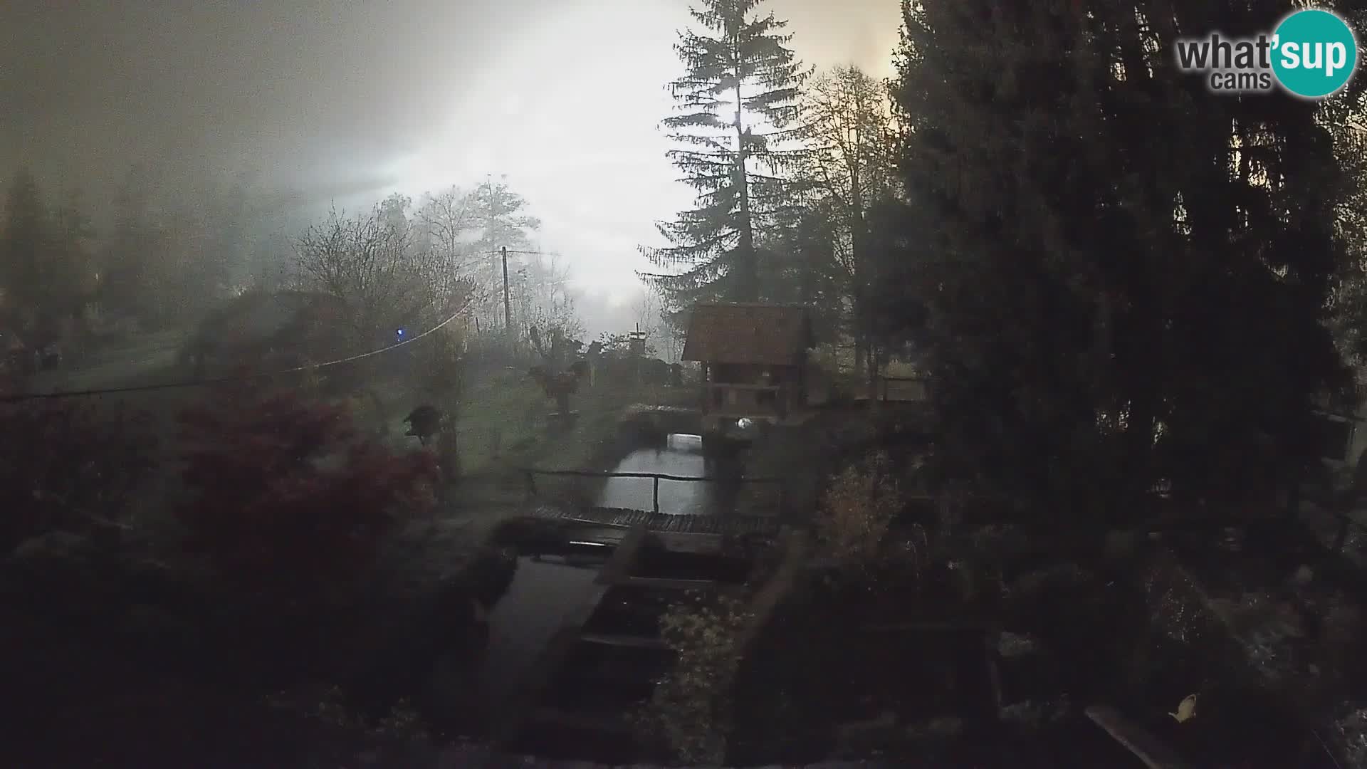 Webcam en direct Rastoke – rivière Slunjčica – Croatie