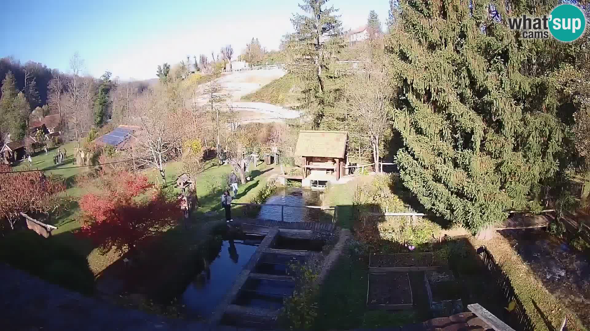 Live-Webcam Rastoke – Fluss Slunjčica – Kroatien