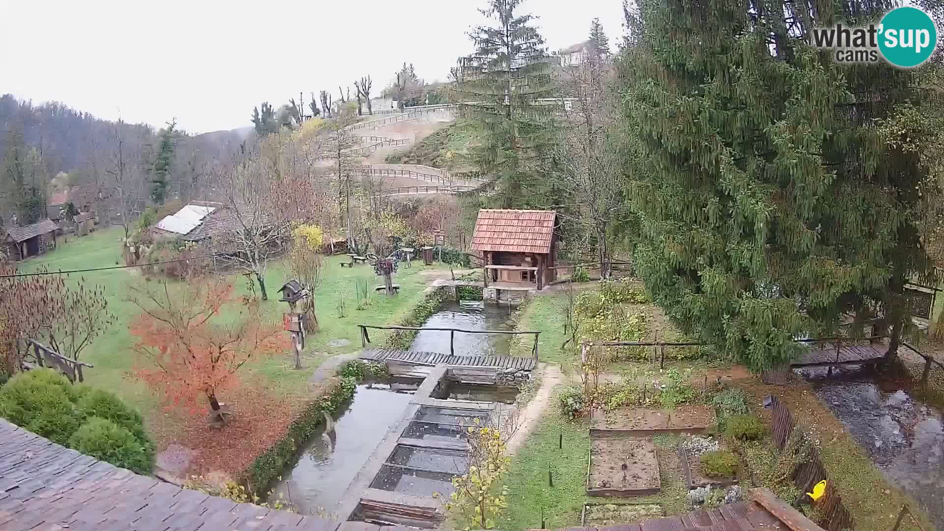 Live-Webcam Rastoke – Fluss Slunjčica – Kroatien