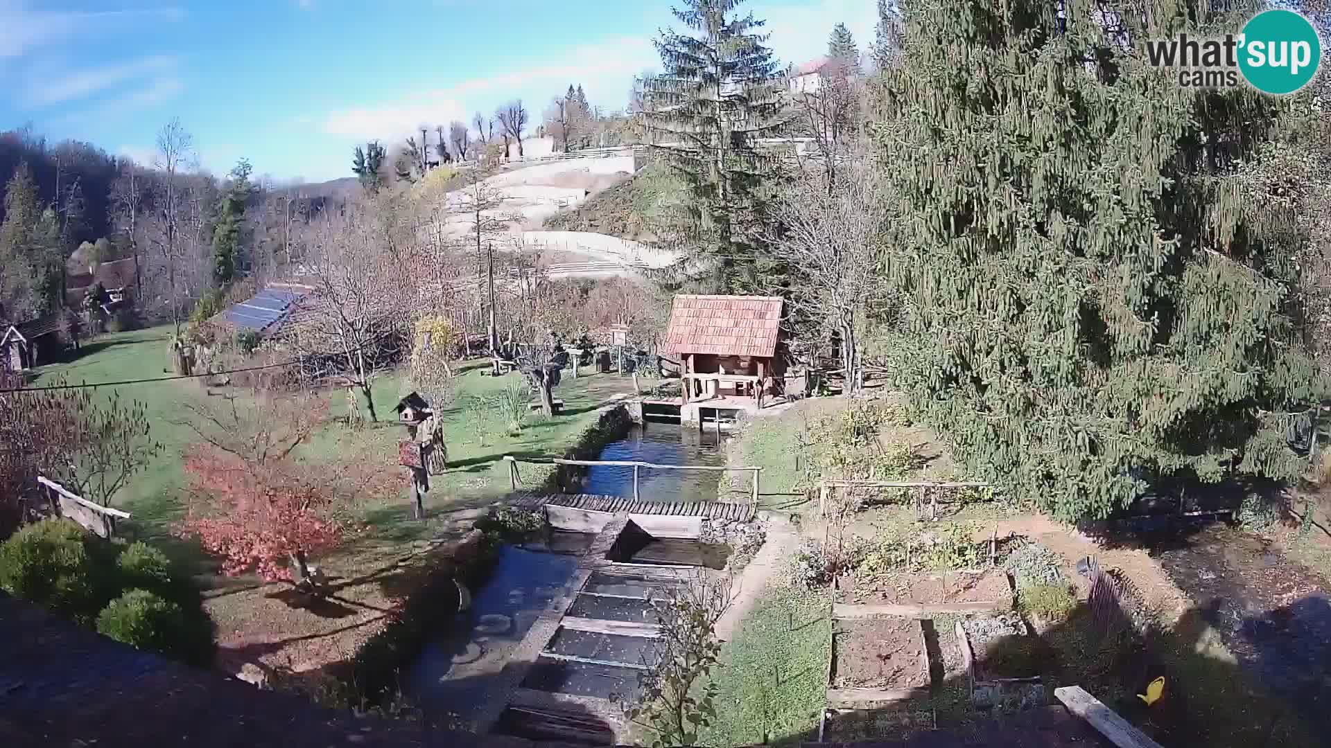Live webcam Rastoke – fiume Slunjčica – Croazia