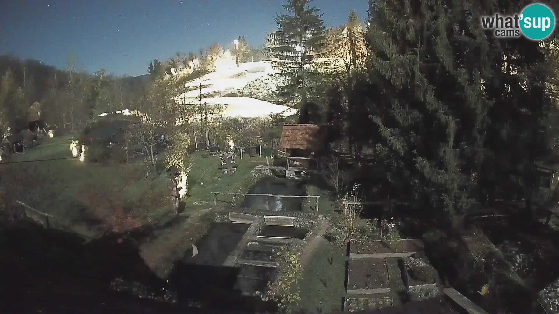 Webcam en direct Rastoke – rivière Slunjčica – Croatie