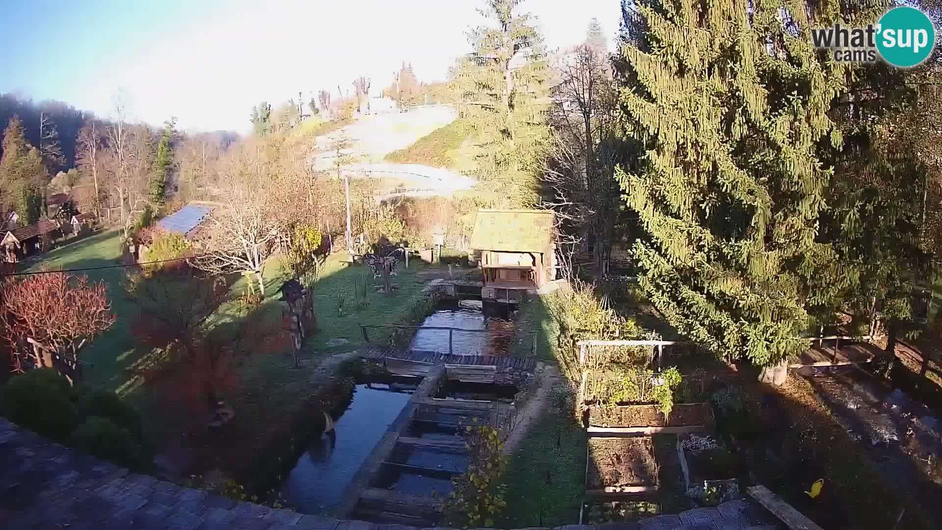 Webcam en direct Rastoke – rivière Slunjčica – Croatie