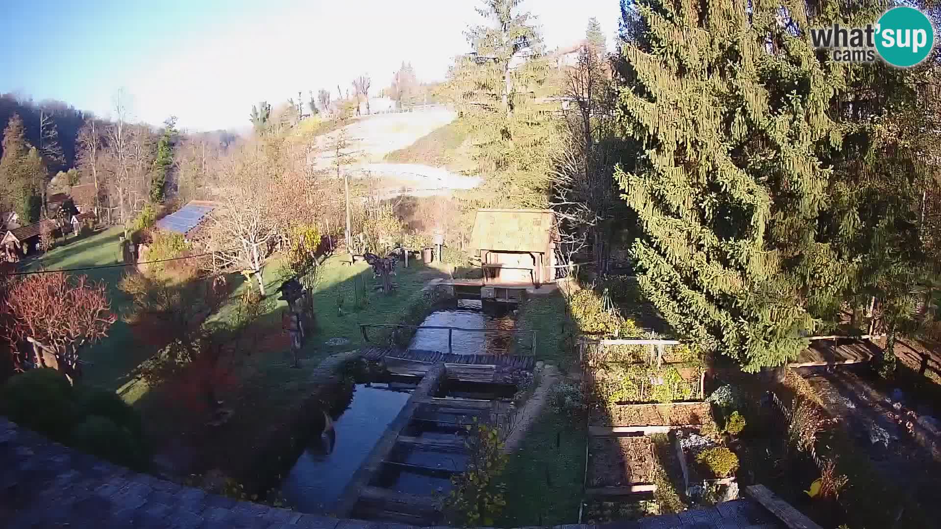 Live webcam Rastoke – fiume Slunjčica – Croazia