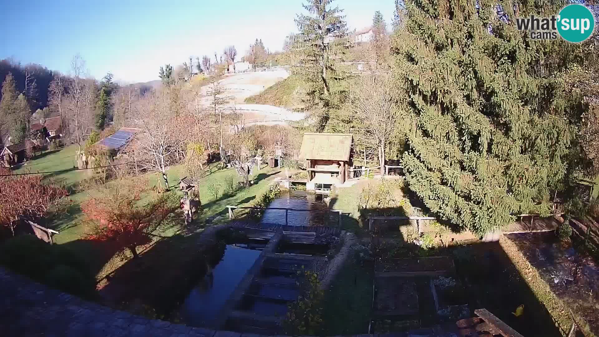 Live webcam Rastoke – fiume Slunjčica – Croazia
