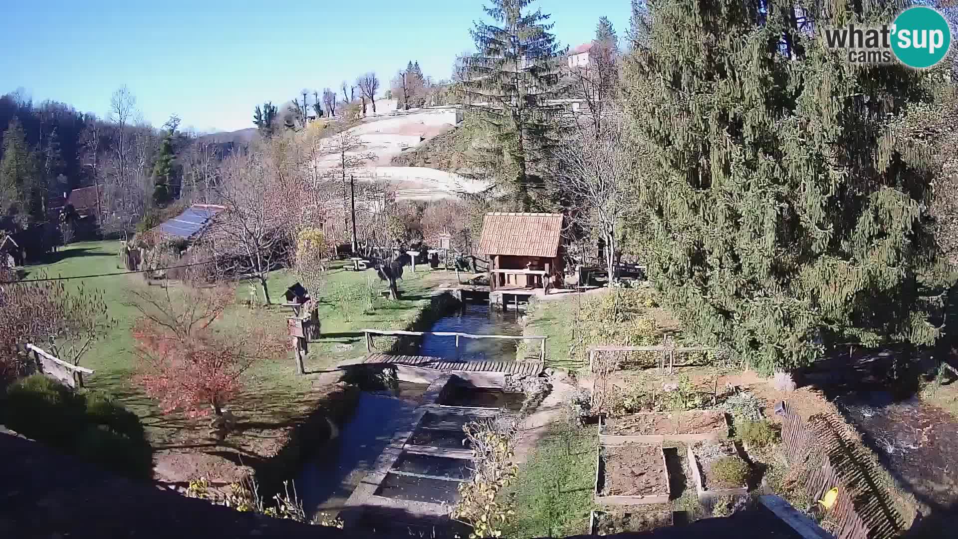 Live webcam Rastoke – fiume Slunjčica – Croazia