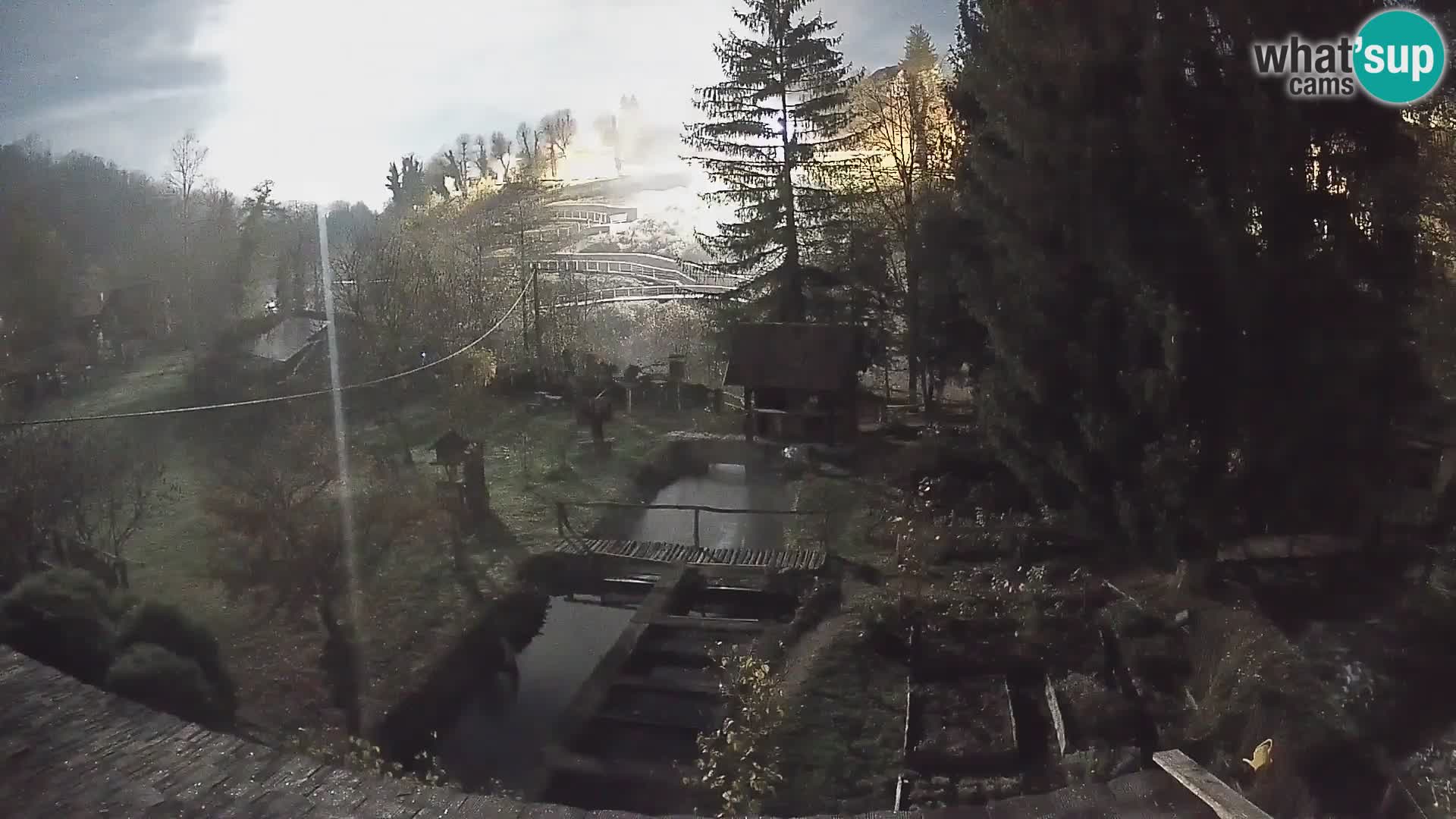 Webcam en direct Rastoke – rivière Slunjčica – Croatie