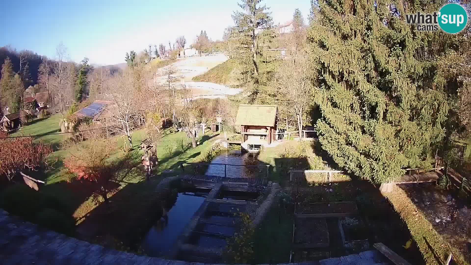 Live webcam Rastoke – fiume Slunjčica – Croazia