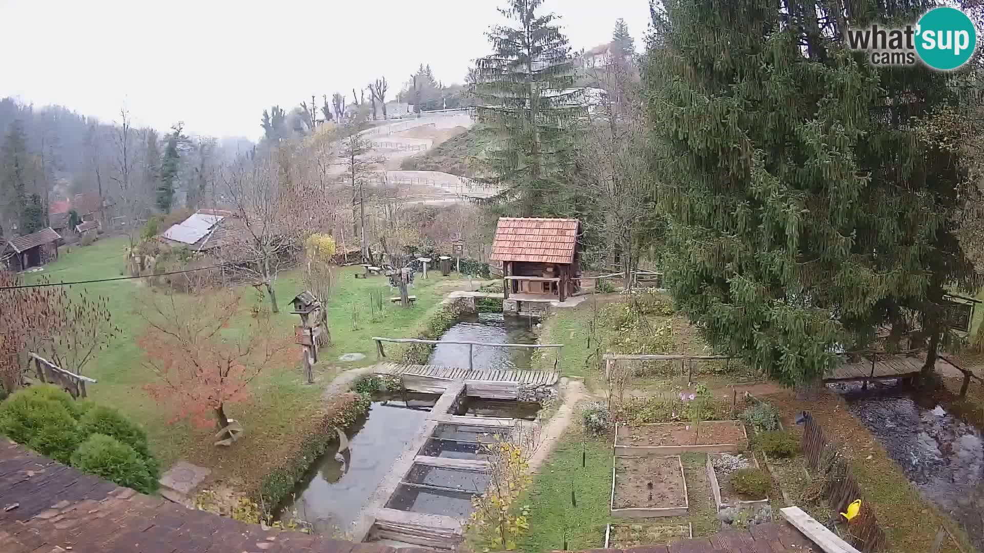Live webcam Rastoke – fiume Slunjčica – Croazia