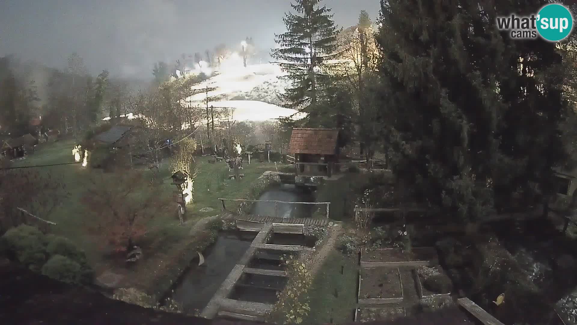 Live-Webcam Rastoke – Fluss Slunjčica – Kroatien