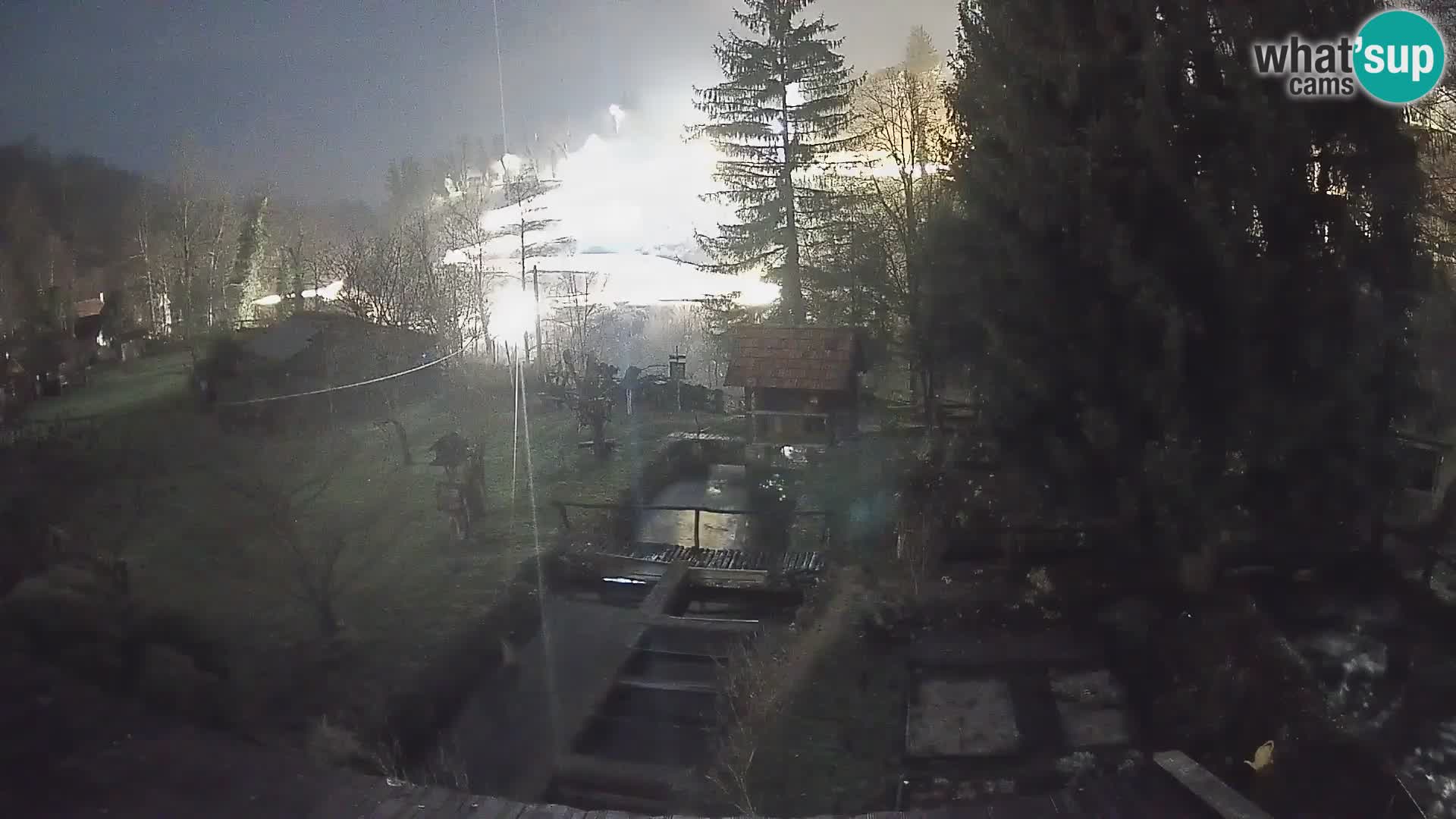 Live webcam Rastoke – fiume Slunjčica – Croazia