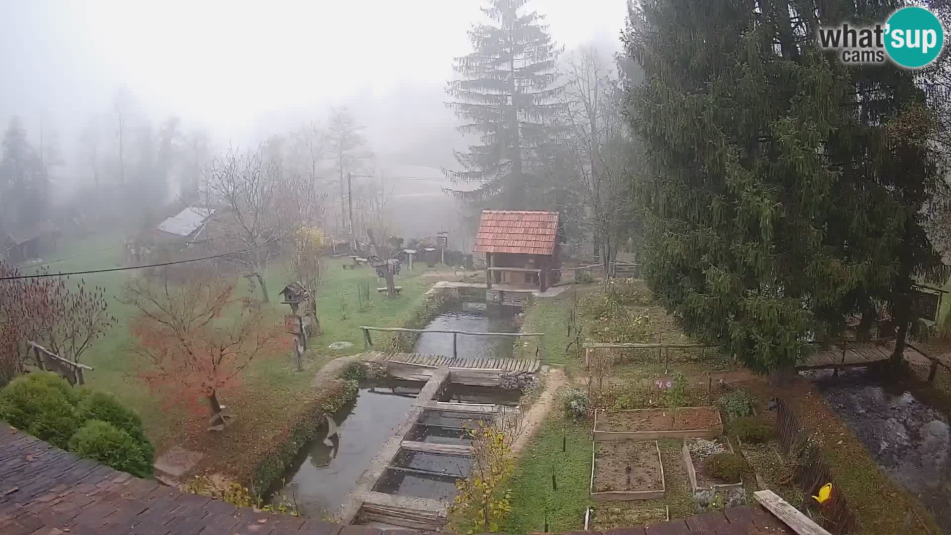 Live webcam Rastoke – fiume Slunjčica – Croazia