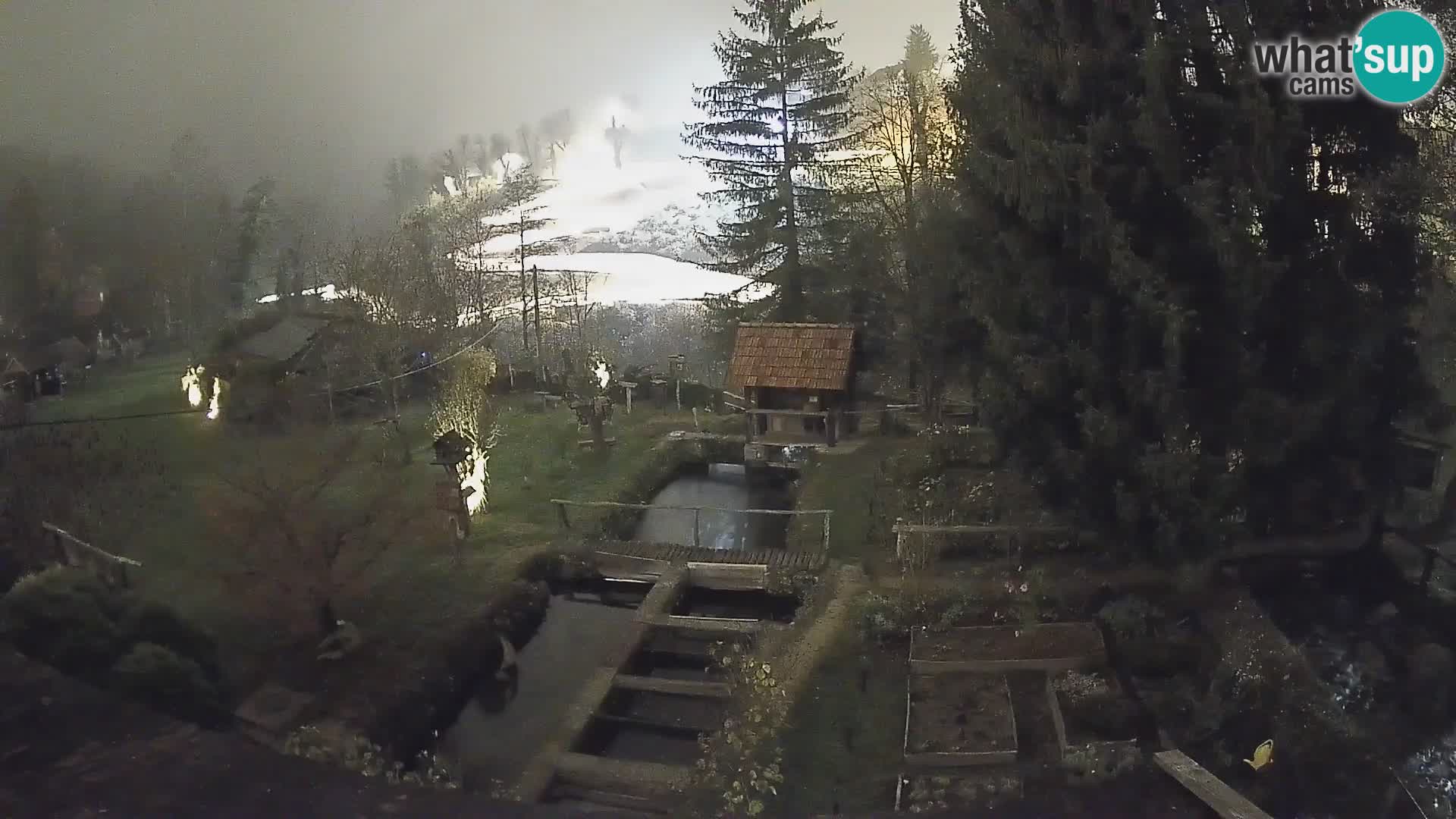 Live webcam Rastoke – fiume Slunjčica – Croazia