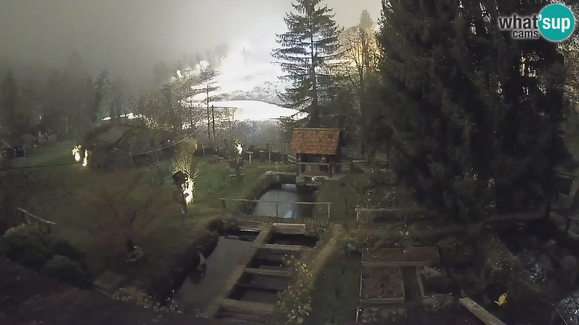 Live webcam Rastoke – fiume Slunjčica – Croazia