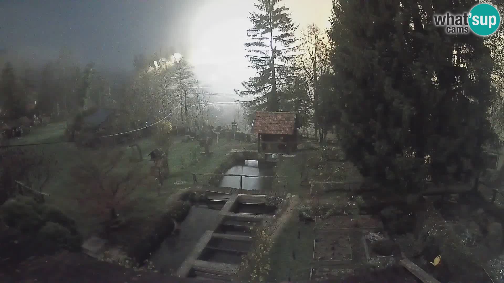 Live-Webcam Rastoke – Fluss Slunjčica – Kroatien