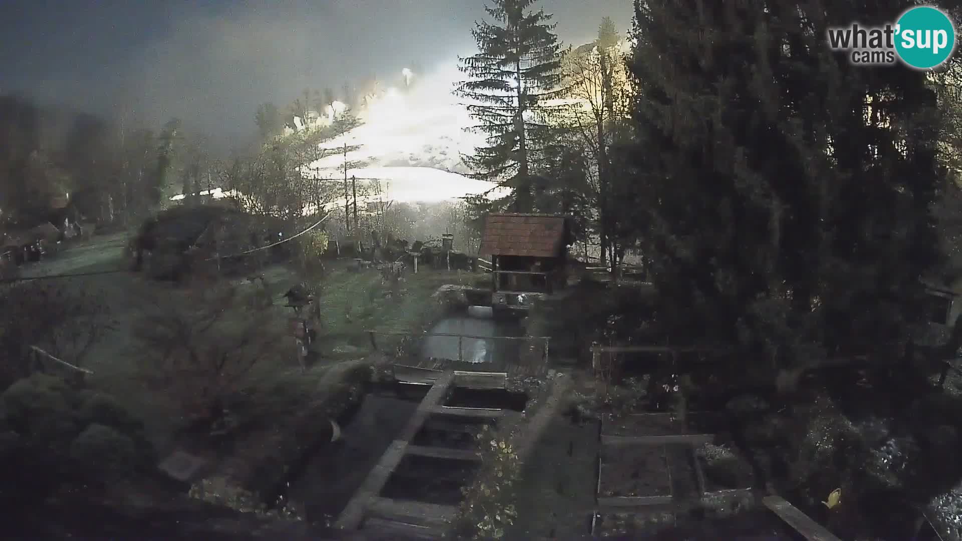 Live webcam Rastoke – river Slunjčica – Croatia