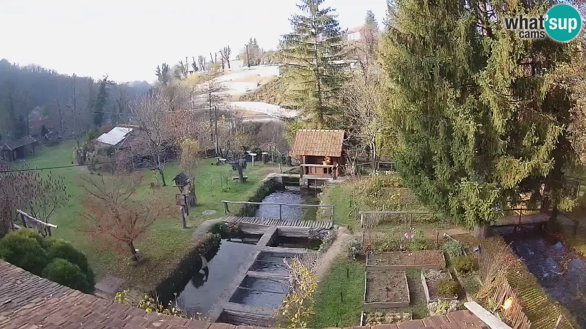 Webcam en direct Rastoke – rivière Slunjčica – Croatie