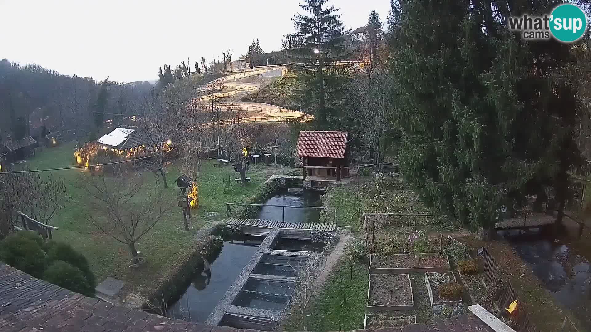 Live-Webcam Rastoke – Fluss Slunjčica – Kroatien