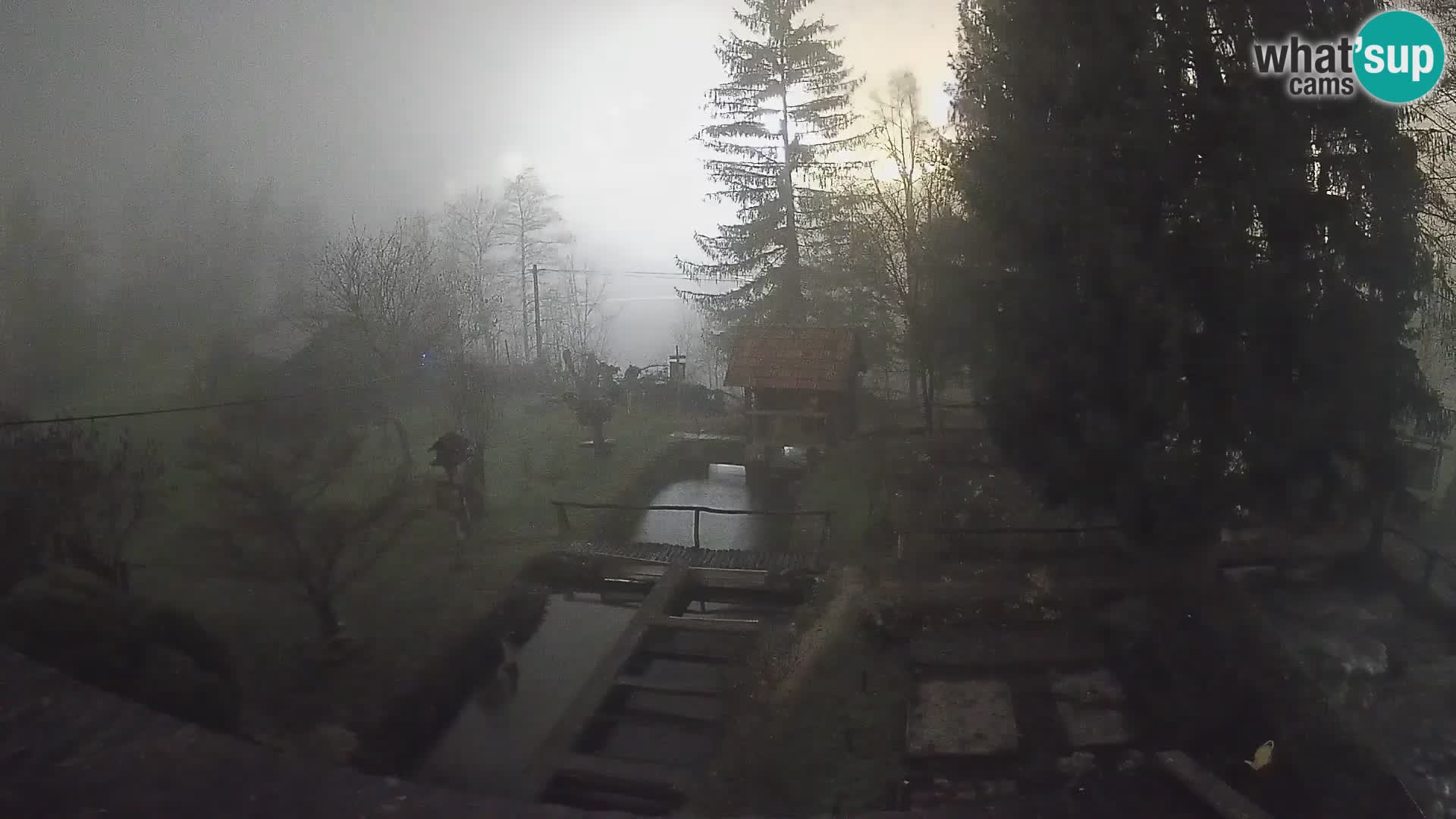 Cámara web en vivo Rastoke – río Slunjčica – Croacia