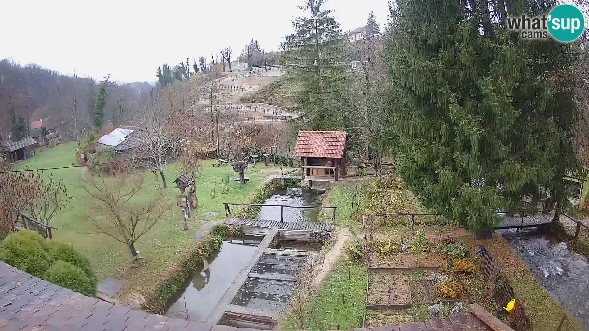 Live webcam Rastoke – fiume Slunjčica – Croazia