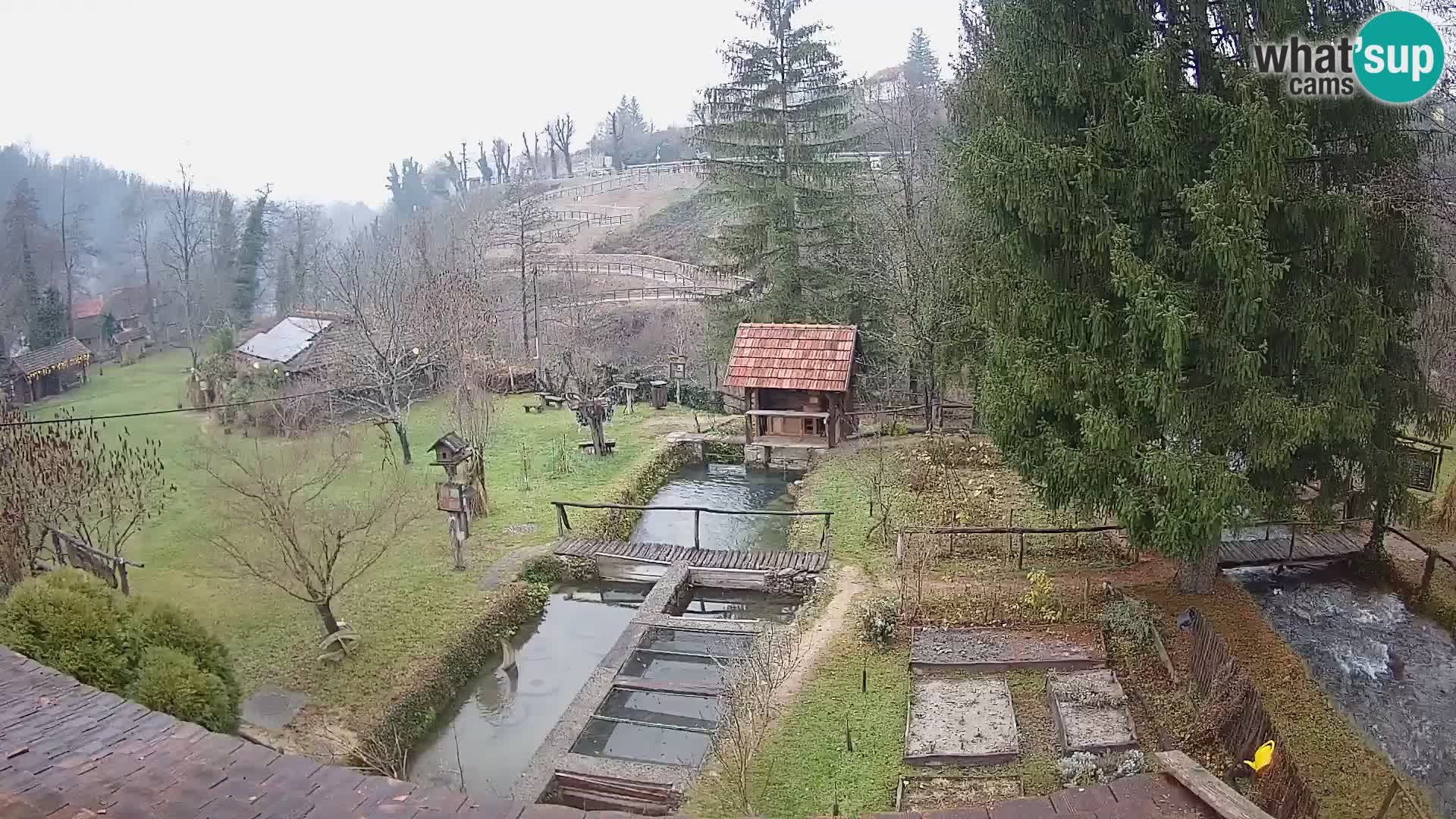 Live-Webcam Rastoke – Fluss Slunjčica – Kroatien