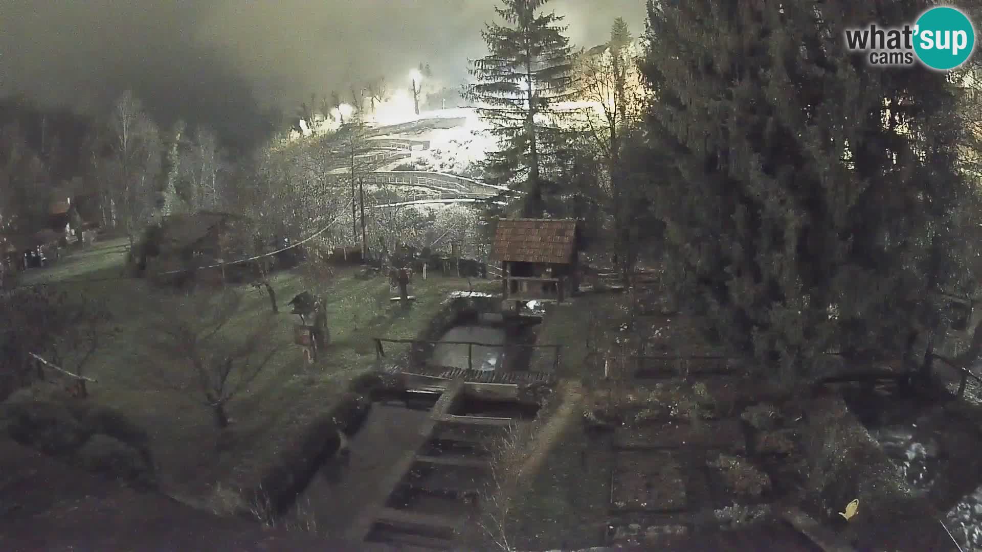 Webcam en direct Rastoke – rivière Slunjčica – Croatie