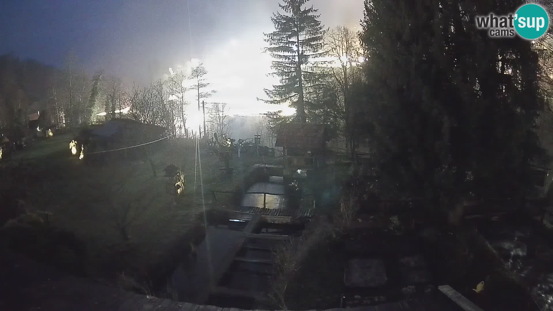 Webcam en direct Rastoke – rivière Slunjčica – Croatie