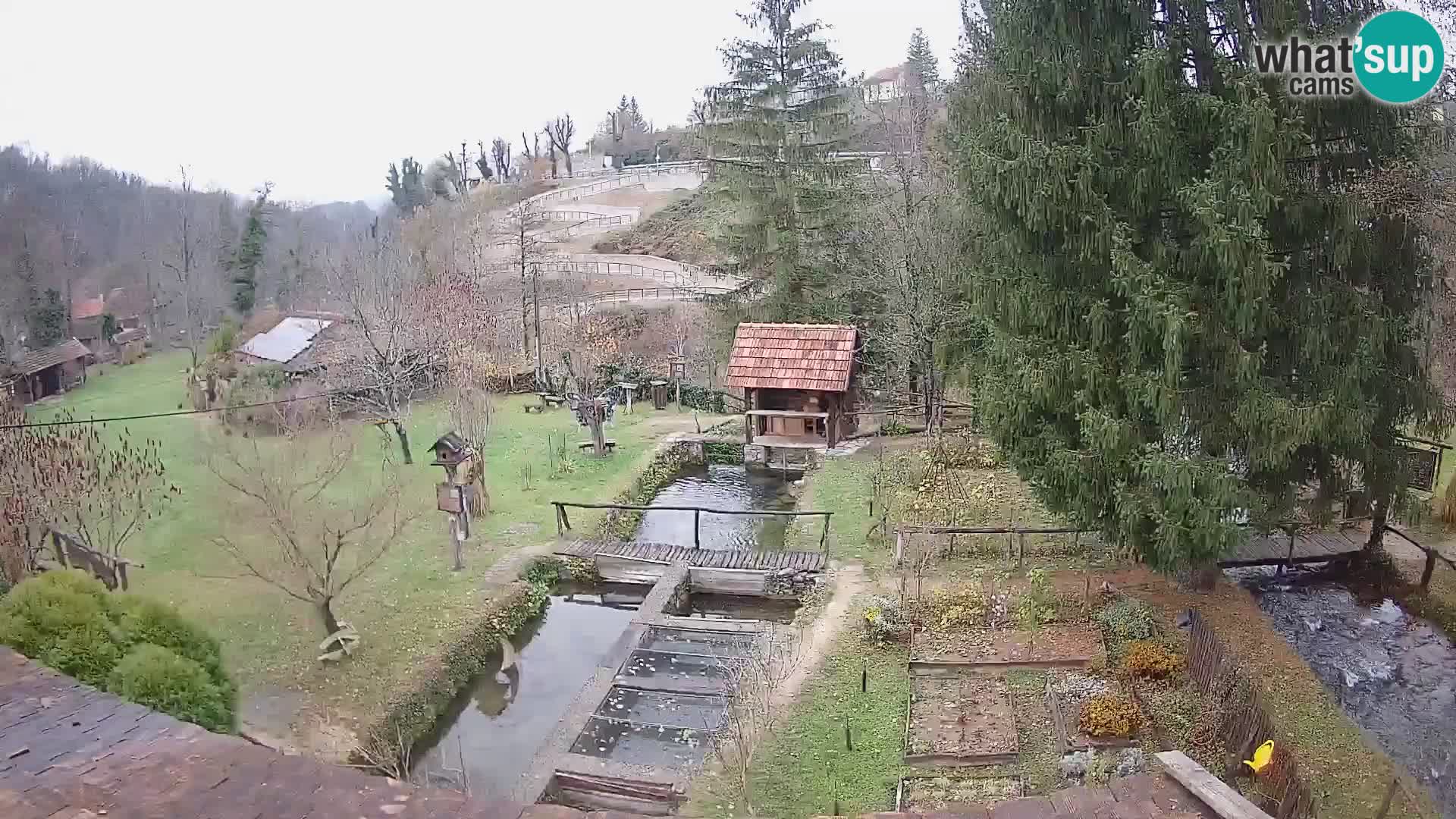 Live webcam Rastoke – fiume Slunjčica – Croazia