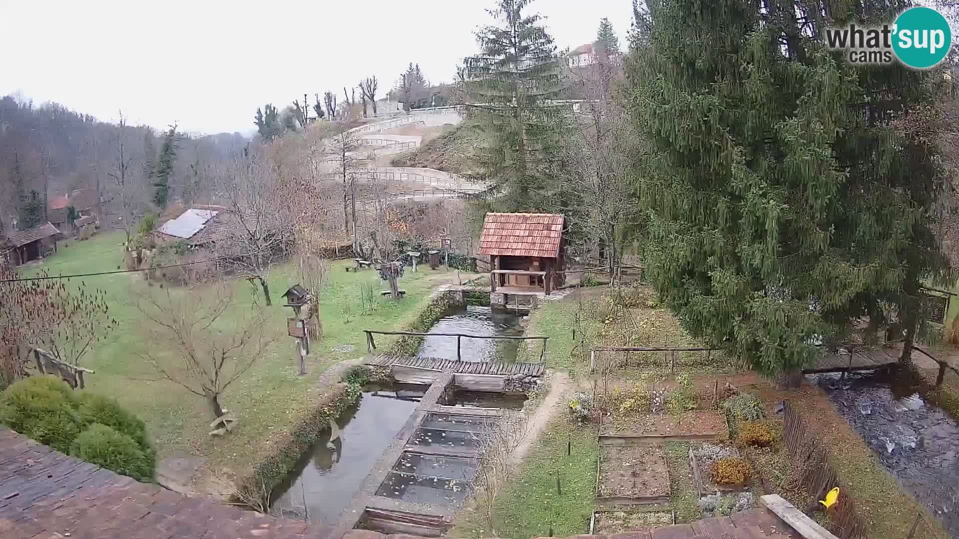 Live-Webcam Rastoke – Fluss Slunjčica – Kroatien
