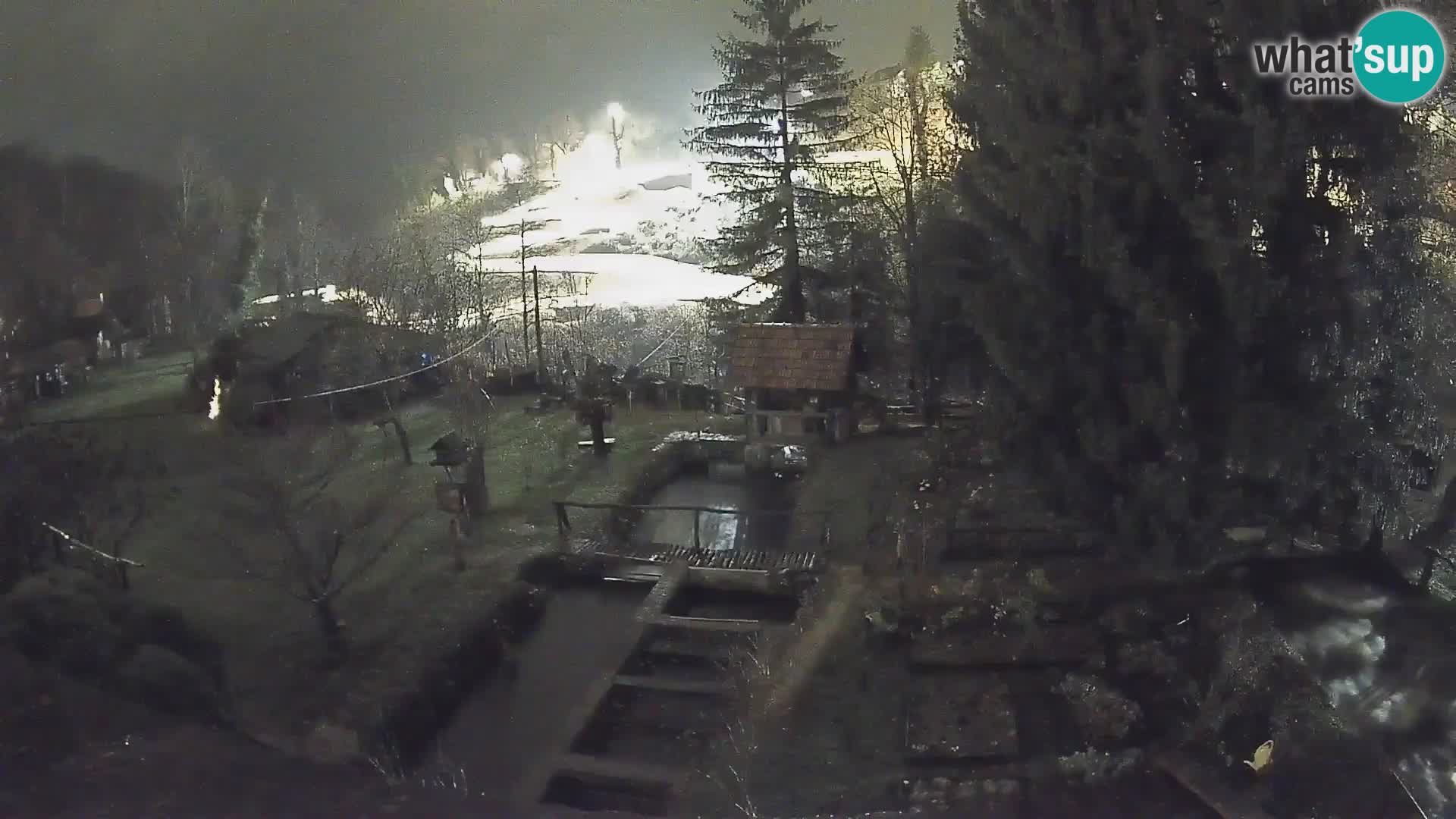 Web kamera uživo Rastoke – rijeka Slunjčica – Hrvatska