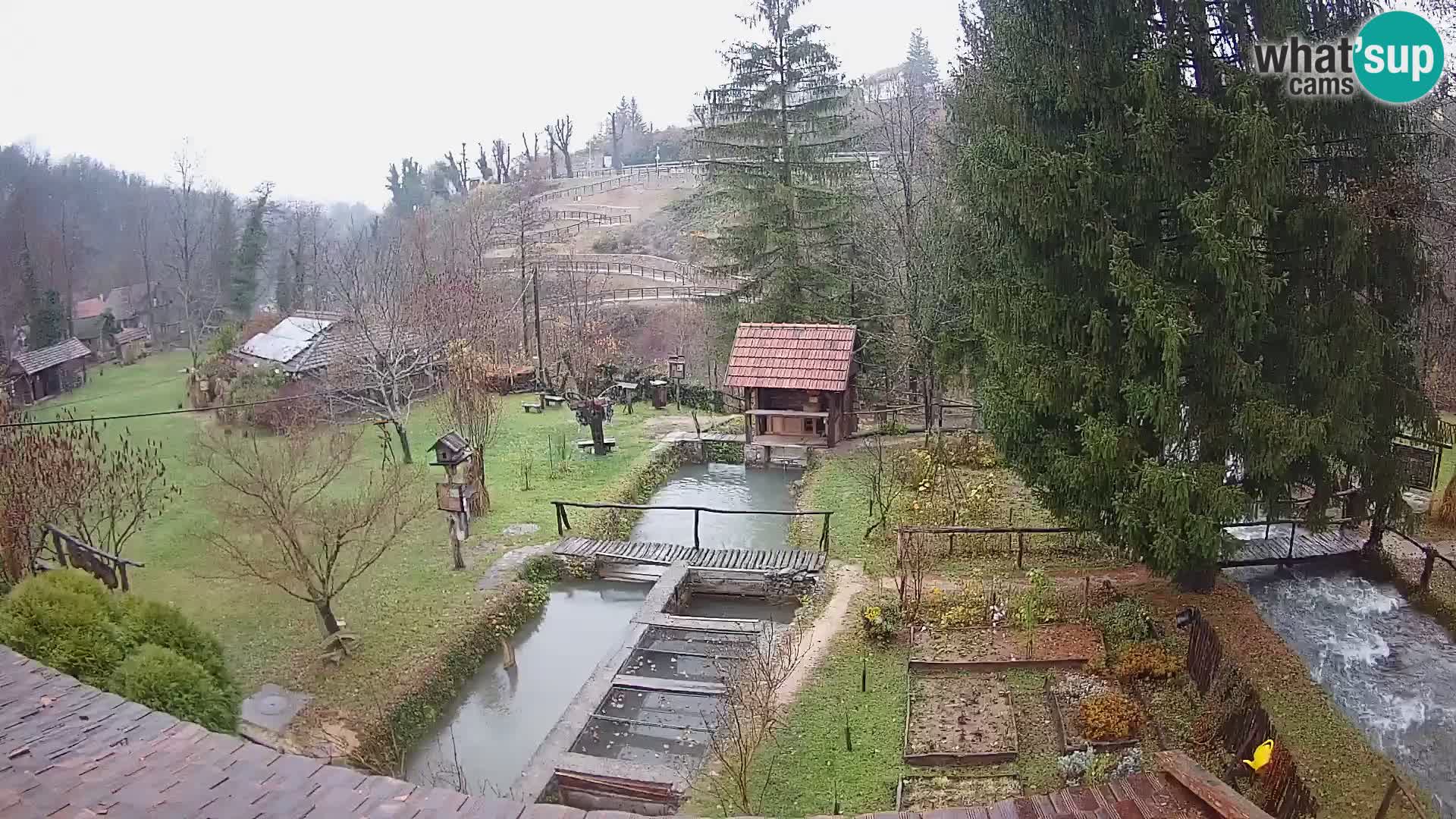 Live webcam Rastoke – fiume Slunjčica – Croazia
