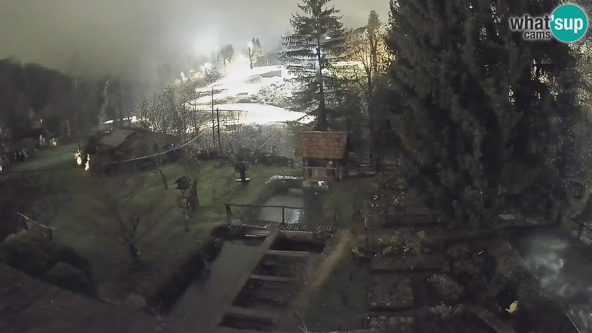 Live webcam Rastoke – river Slunjčica – Croatia