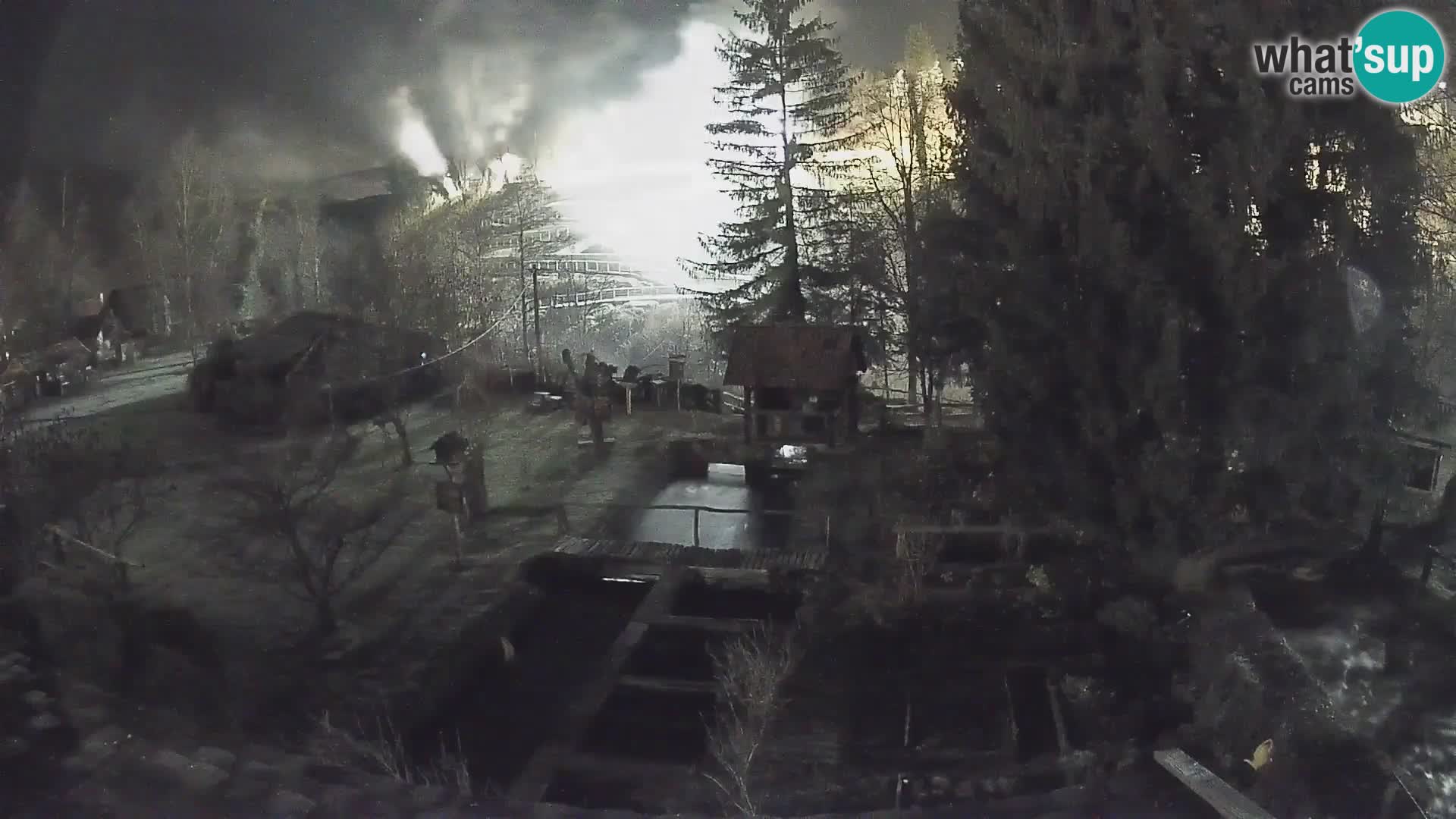 Web kamera uživo Rastoke – rijeka Slunjčica – Hrvatska