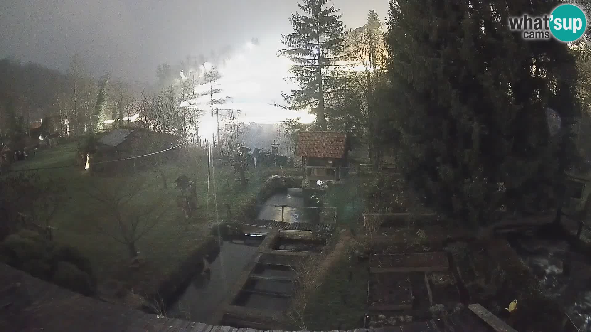 Live webcam Rastoke – fiume Slunjčica – Croazia