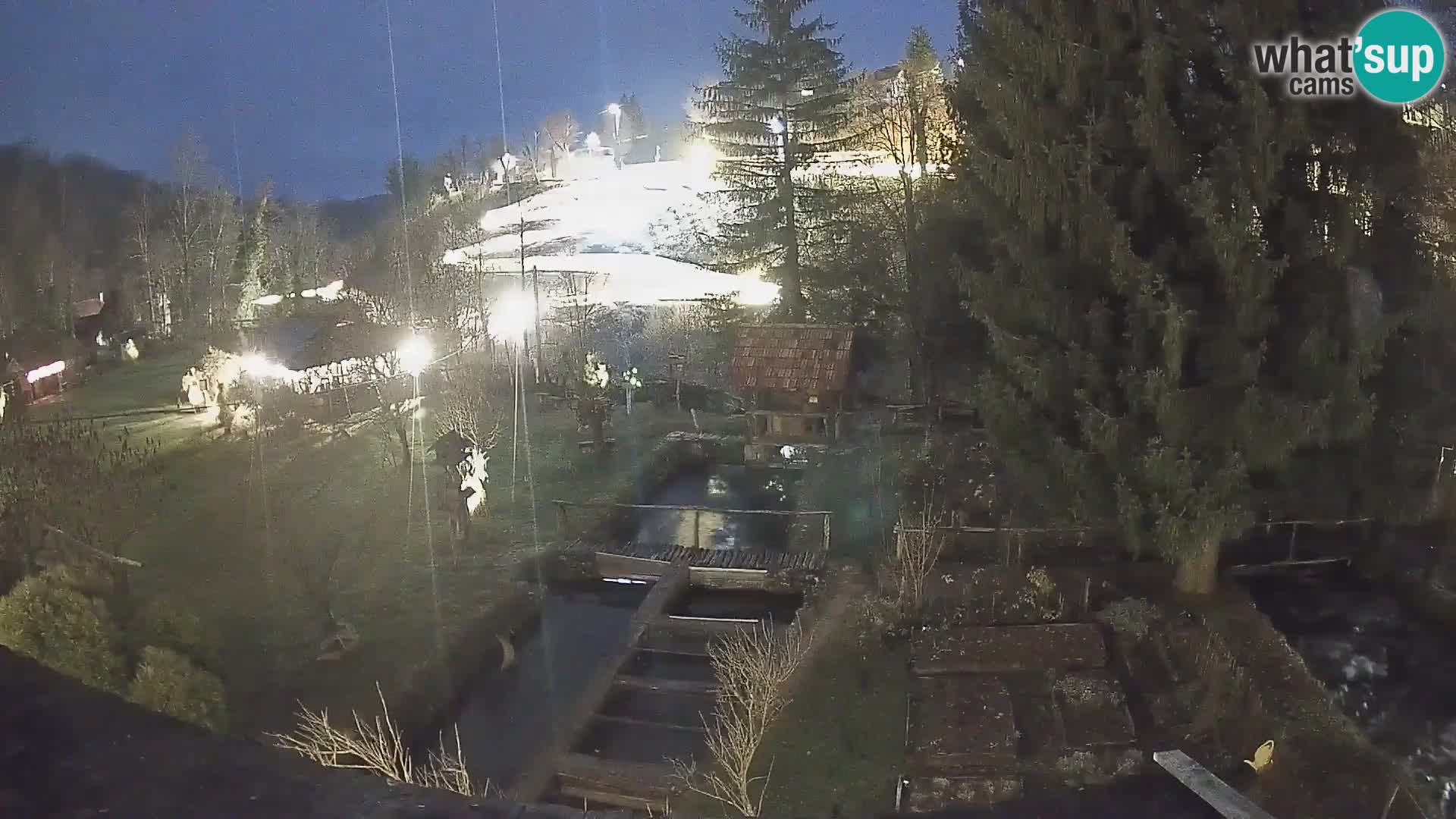 Live webcam Rastoke – fiume Slunjčica – Croazia