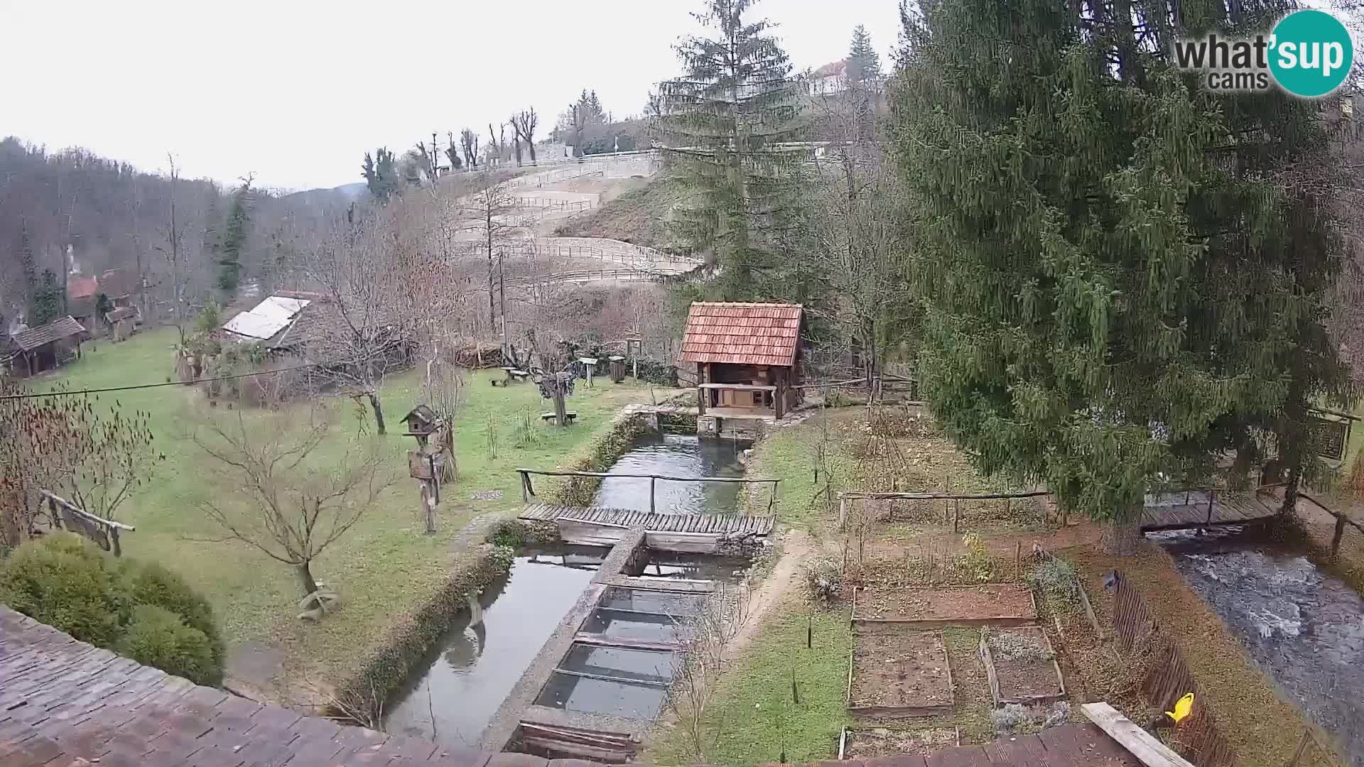 Live webcam Rastoke – fiume Slunjčica – Croazia