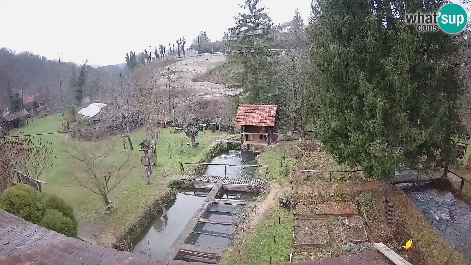 Live-Webcam Rastoke – Fluss Slunjčica – Kroatien
