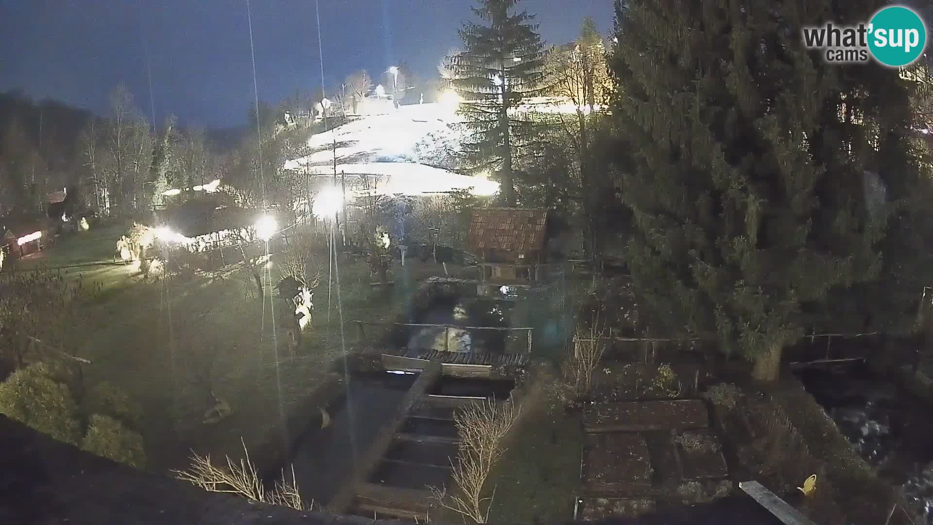 Live webcam Rastoke – fiume Slunjčica – Croazia