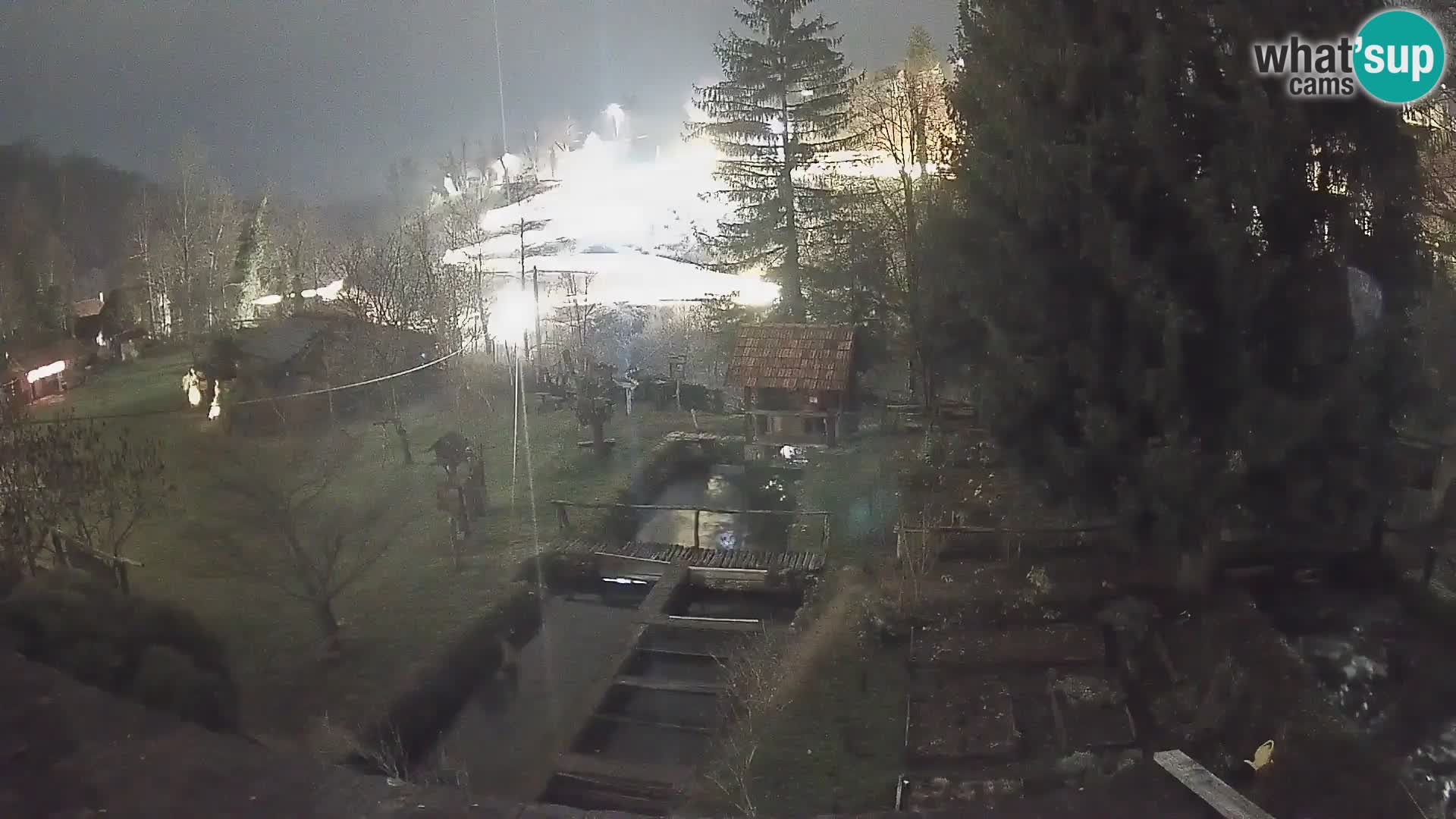 Web kamera uživo Rastoke – rijeka Slunjčica – Hrvatska