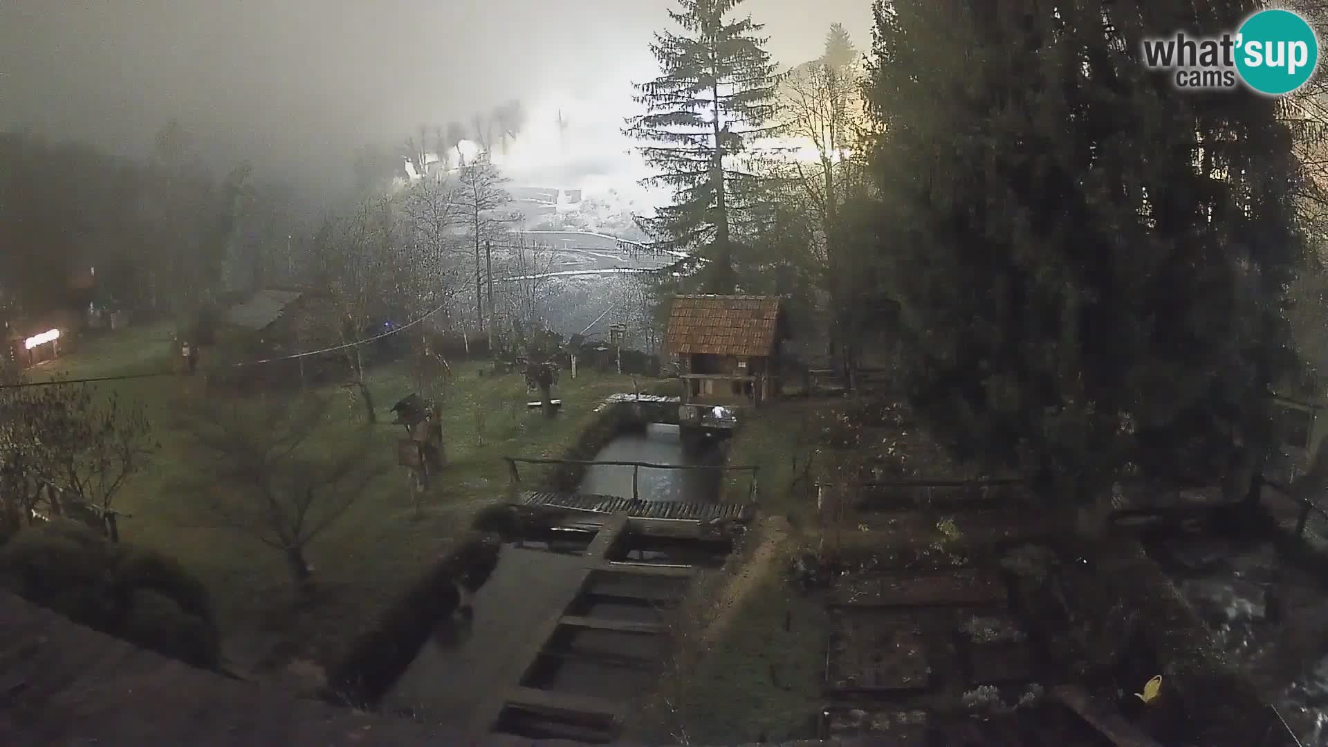 Webcam en direct Rastoke – rivière Slunjčica – Croatie