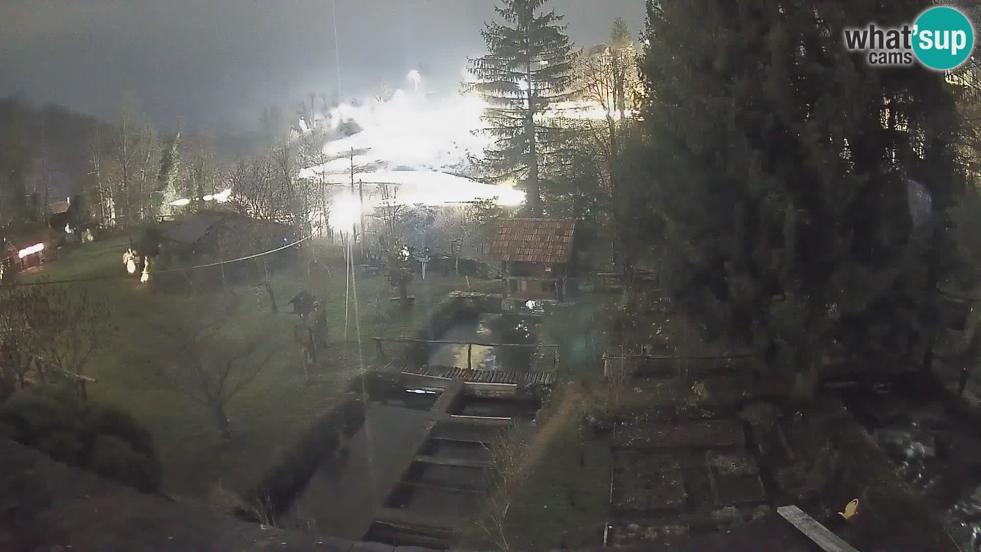 Web kamera uživo Rastoke – rijeka Slunjčica – Hrvatska