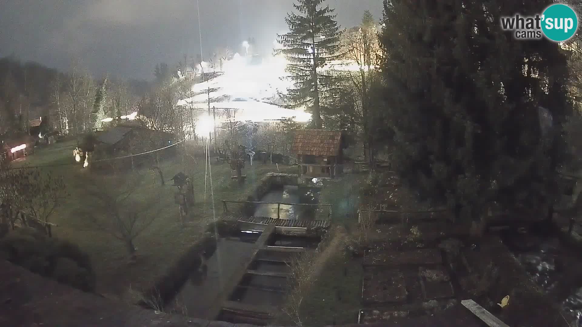 Cámara web en vivo Rastoke – río Slunjčica – Croacia