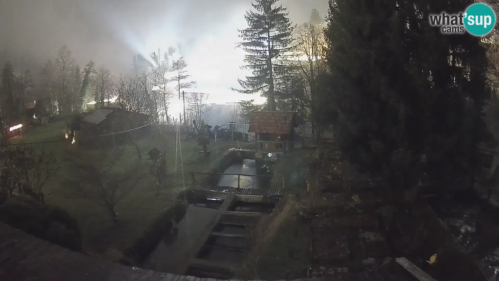 Webcam en direct Rastoke – rivière Slunjčica – Croatie