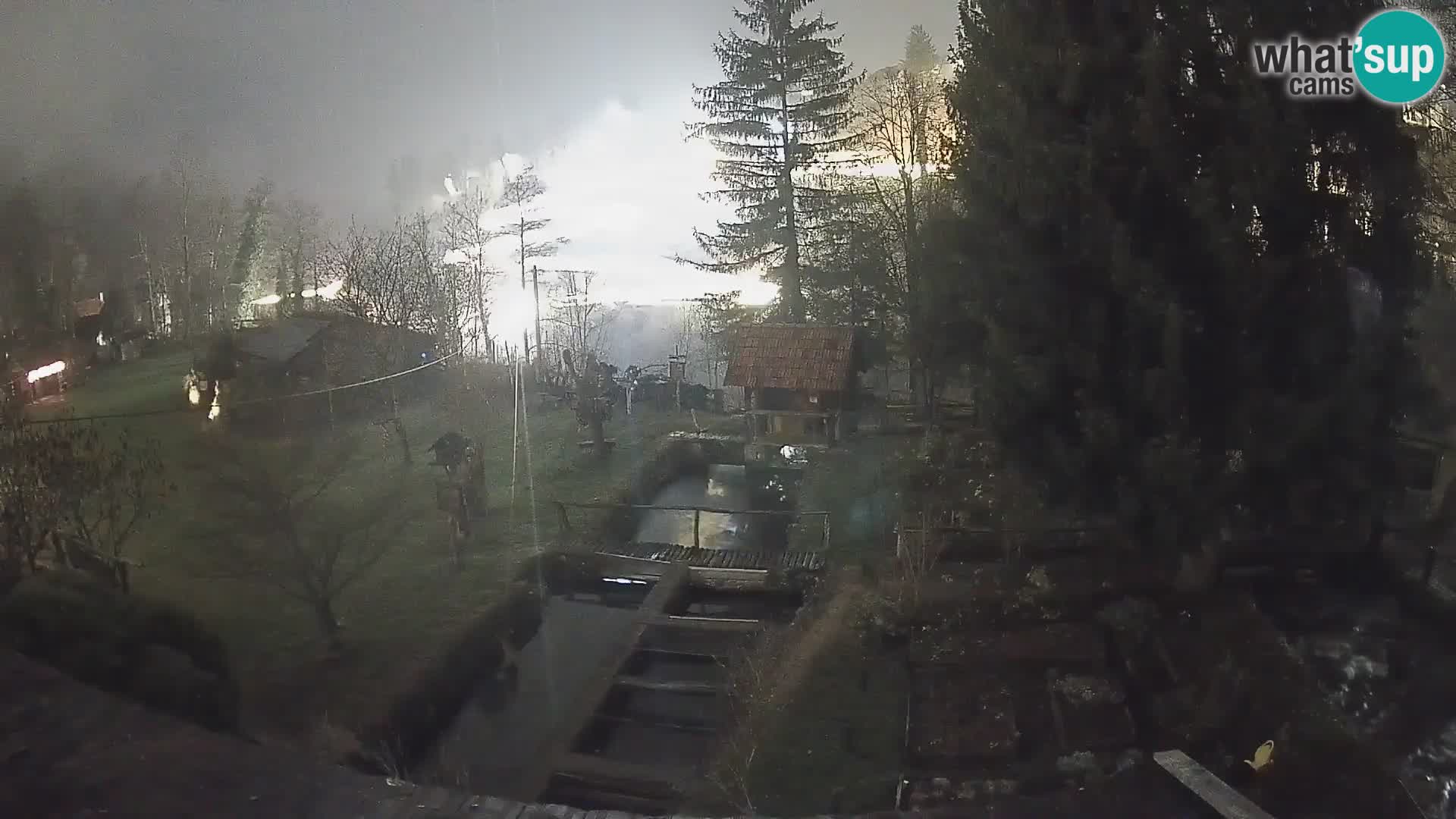 Live-Webcam Rastoke – Fluss Slunjčica – Kroatien